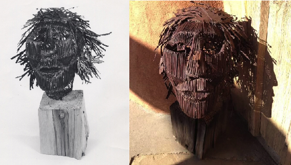 Welded head